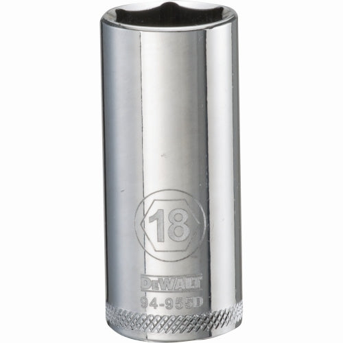 Dewalt Dwmt94955Osp 6 Point 3/8'' Drive Deep Socket 18 Mm - Ace Tool Group - DeWalt