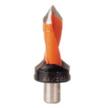 CMT 315.200.12 Countersink for 2 Flute Drills from 5 to 10mm, 20mm Diameter, Left-Hand Rotation - Ace Tool Group - CMT