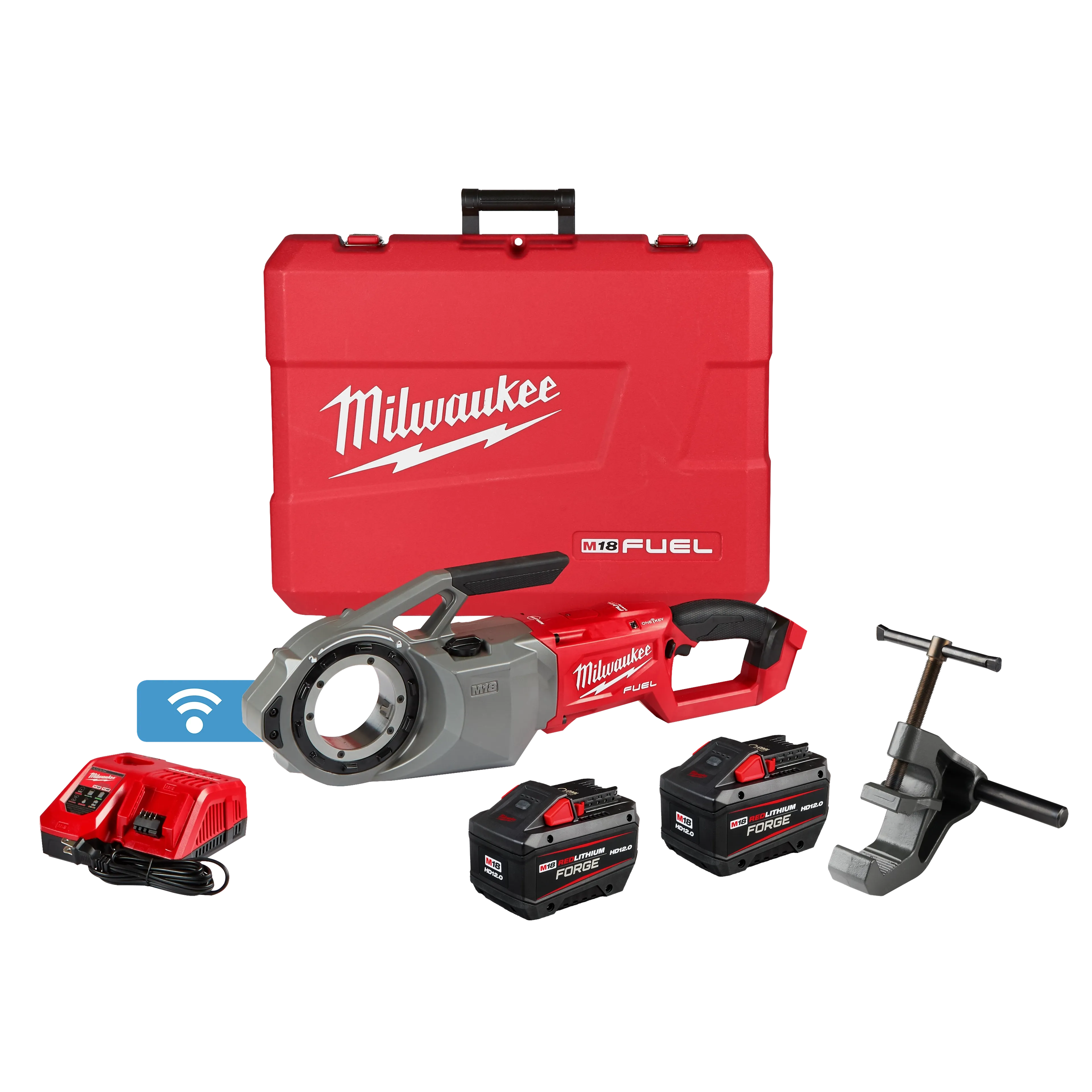 Milwaukee 2874-22HD M18 FUEL Pipe Threader w/ ONE-KEY Kit - Ace Tool Group - Milwaukee