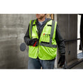 Milwaukee 48-73-5064 High Visibility Yellow Safety Vest - 4X/5X (CSA) 12 Pack - Ace Tool Group - Milwaukee