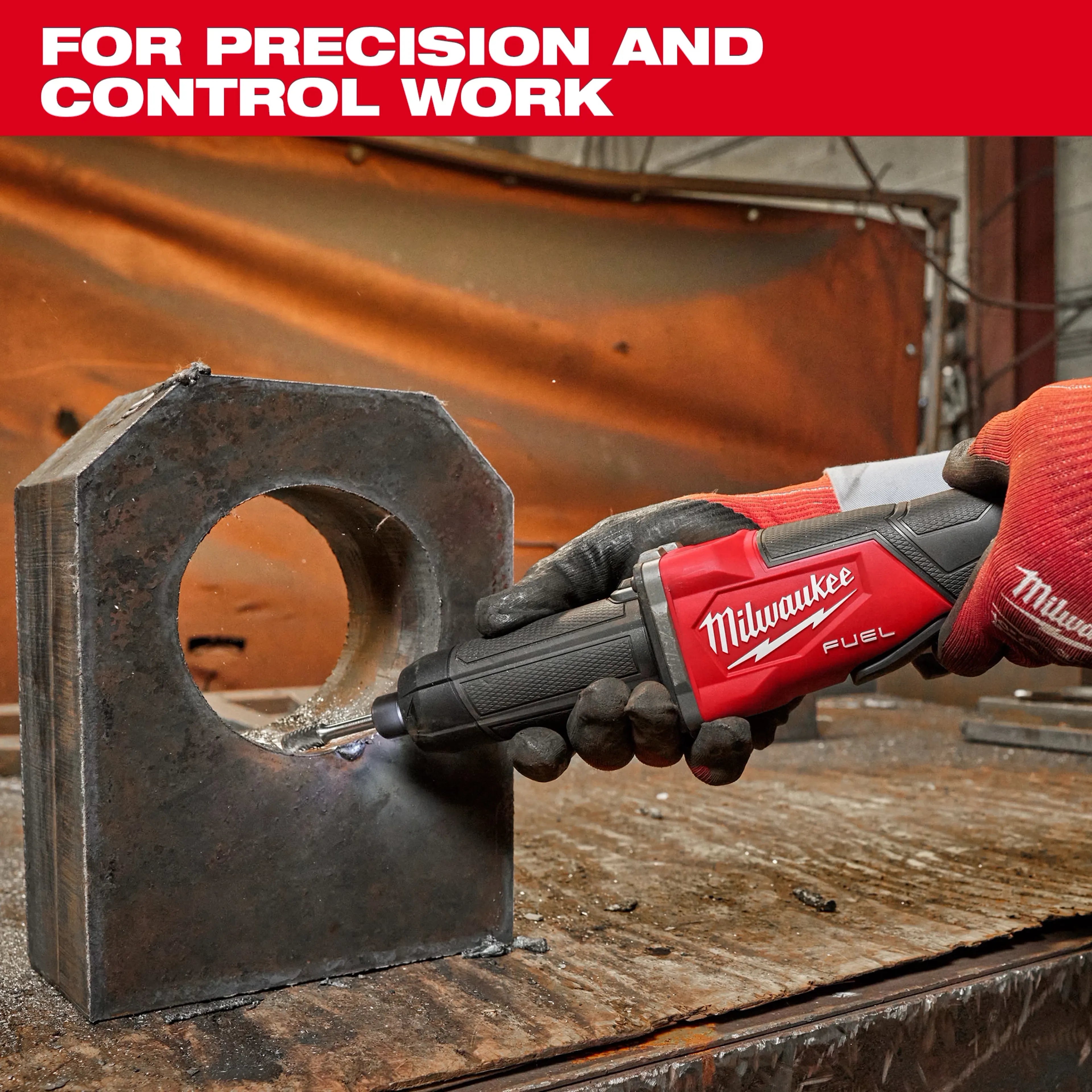 Milwaukee 2984-20 M18 FUEL Die Grinder, Paddle Switch w/ One-Key - Ace Tool Group - Milwaukee