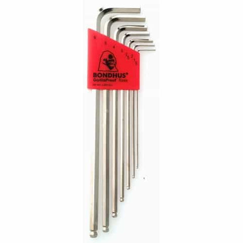 Bondhus 17092 Brite-Guard Balldriver L-Wrench Set, Blx7Mb (1.5-6Mm) - Ace Tool Group - Bondhus