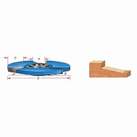 Amana Tool Sc516 5/8" Stock R/Panel 1-1/4" Bore - Ace Tool Group - Amana Tool