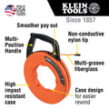 Klein 56382 50 ft. Multi-Groove Fiberglass Fish Tape - Ace Tool Group - Klein