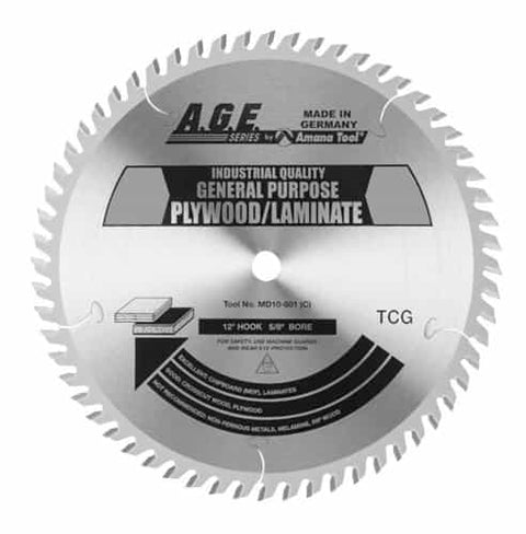 Age Saw Blades Md10-601-30 Laminate 10"X60T Tcg Blade - Ace Tool Group - A.G.E Cutting Tools