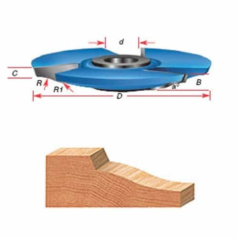 Amana Tool Sc408 3/4" Stock R/Panel 3/4" Bore - Ace Tool Group - Amana Tool