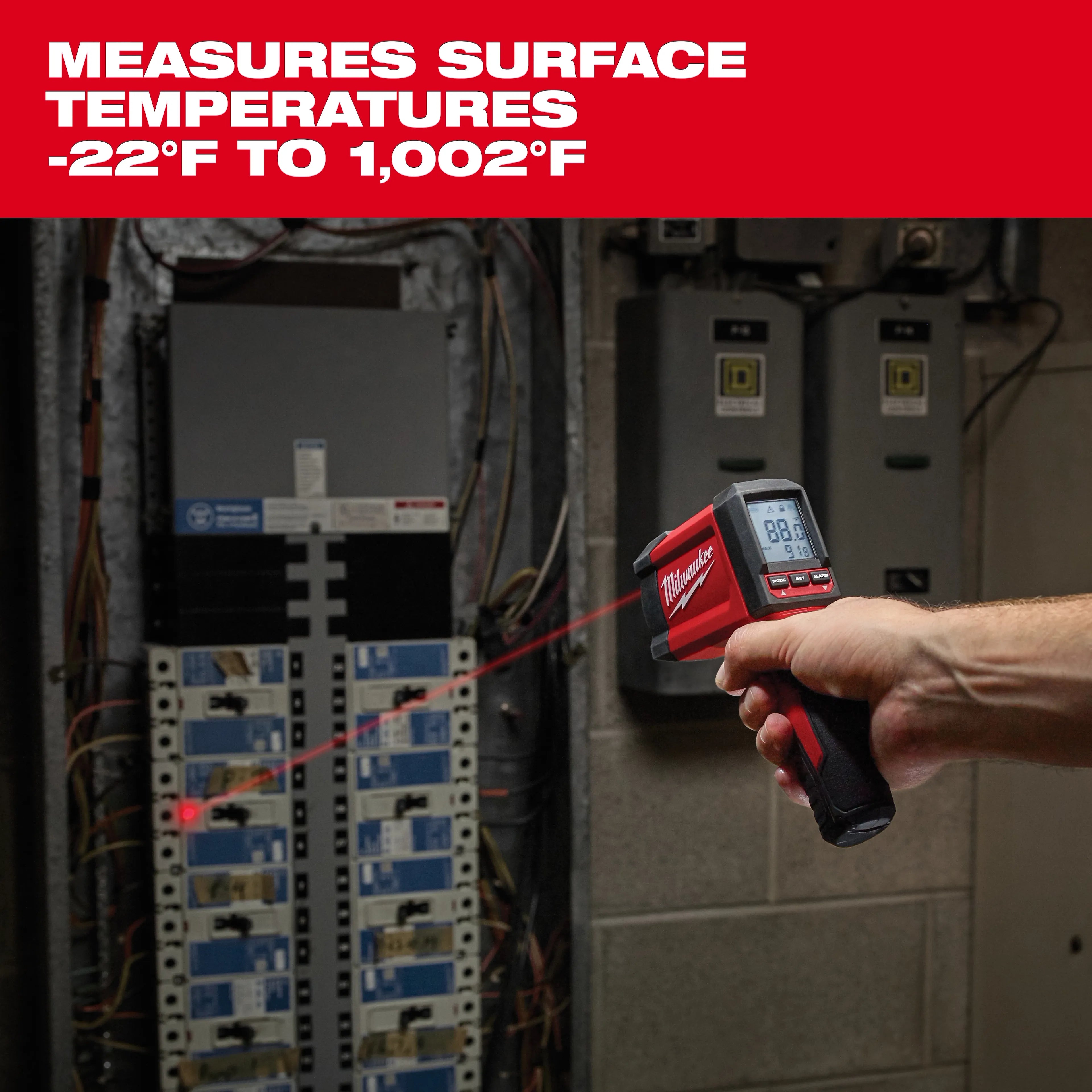 Milwaukee 2268-20 12:1 INFRARED TEMP-GUN - Ace Tool Group - Milwaukee