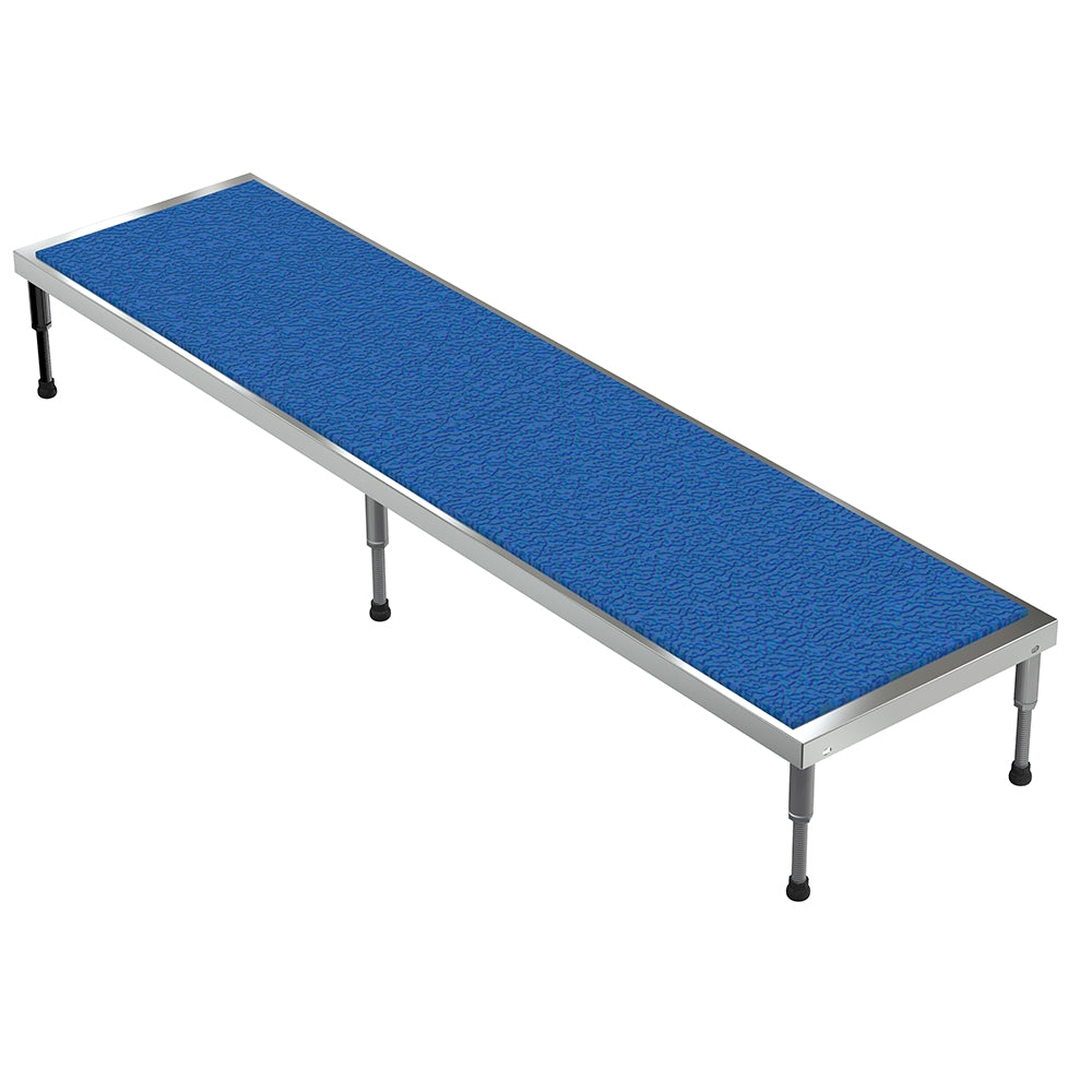 Vestil AHT-H-2496-A  Adj Alum Stand 9-1/2-15-1/2 H 24 X 96 - Ace Tool Group - Vestil