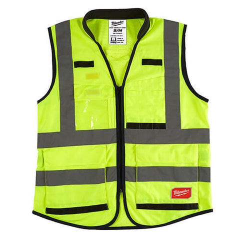Milwaukee 48-73-5043 High Visibility Yellow Performance Safety Vest - XXL/XXXL - Ace Tool Group - Milwaukee