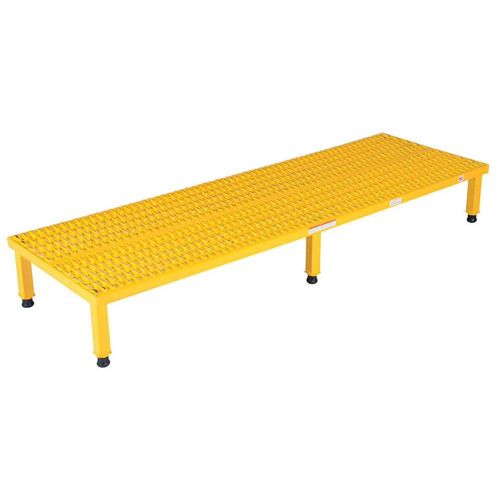 Vestil Adj Alum Stand 9-1/2-15-1/2 H 24 X 48 - Ace Tool Group - Vestil