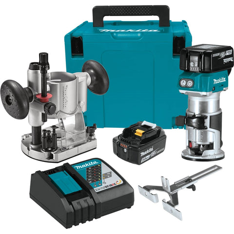 Makita XTR01T7 18V LXT Cordless Compact Router Kit - Ace Tool Group - Makita
