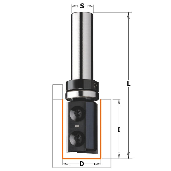 CMT 656.693.11 Insert Carbide Pattern Bit, 3/4-Inch Dm. - Ace Tool Group - CMT