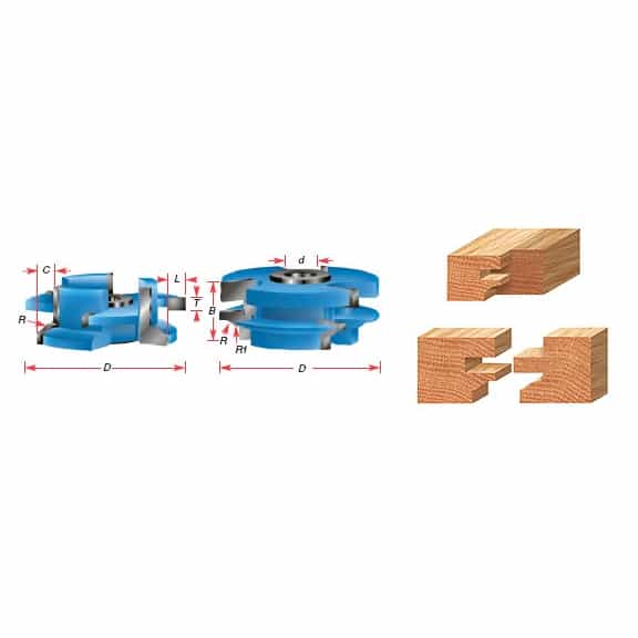 Amana Tool Sc542 3/4"Stock Male&Female 1-1/4"Bore - Ace Tool Group - Amana Tool