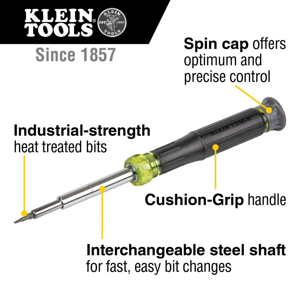 Klein 32314 14-in-1 Precision Screwdriver/Nut Driver - Ace Tool Group - Klein
