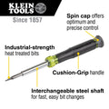 Klein 32314 14-in-1 Precision Screwdriver/Nut Driver - Ace Tool Group - Klein