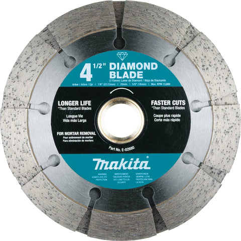 Makita E-02680 4-1/2in. Dual Sandwich Diamond Blade - Ace Tool Group - Makita