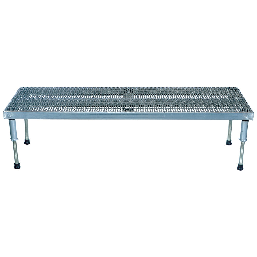 Vestil Adjust Alum Stand 9-1/2-15-1/2 H 24 X 36 - Ace Tool Group - Vestil