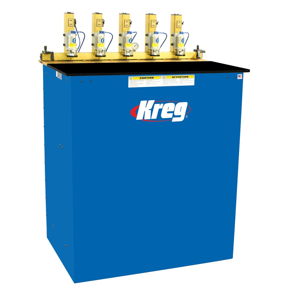 Kreg Dk5100 5-Spindle Pneumatic Pocket Hole Machine - Ace Tool Group - Kreg