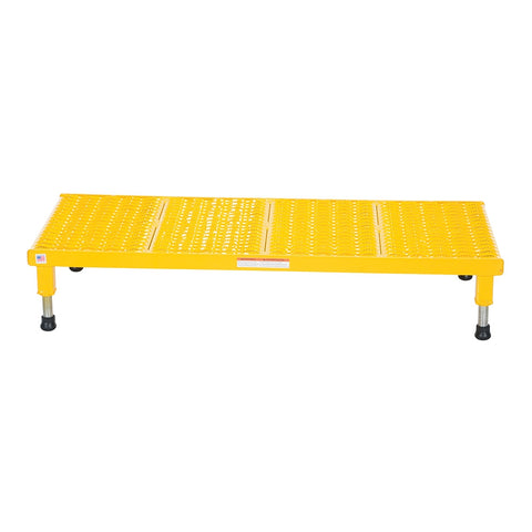 Vestil Adj Ss Stand 10-1/2-16-1/2 H 24w X 96l - Ace Tool Group - Vestil