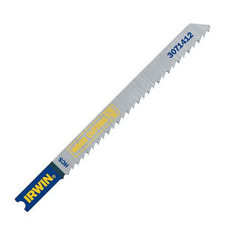 Irwin 3071412 U Shank 4" 10 Tpi Carbon Fleam Ground Jig Saw Blade - Ace Tool Group - Irwin