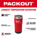 Milwaukee 48-22-8392R PACKOUT  20oz Tumbler - Ace Tool Group - Milwaukee