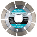 Makita E-07191 X-LOCK 4-1/2in. Segment Diamond Blade - Ace Tool Group - Makita
