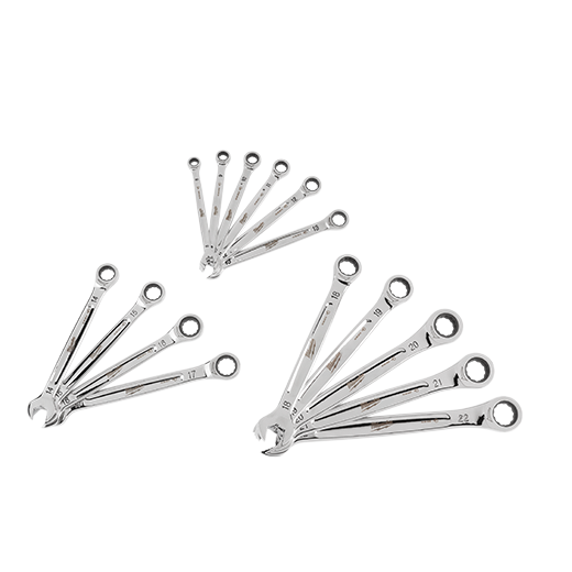 Milwaukee 48-22-9516 15 piece Ratcheting Wrench Set - Ace Tool Group - Milwaukee