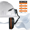 Klein KLE-22029 Slim Non-Conductive Hard Hat Earmuffs - Ace Tool Group - Klein Tools