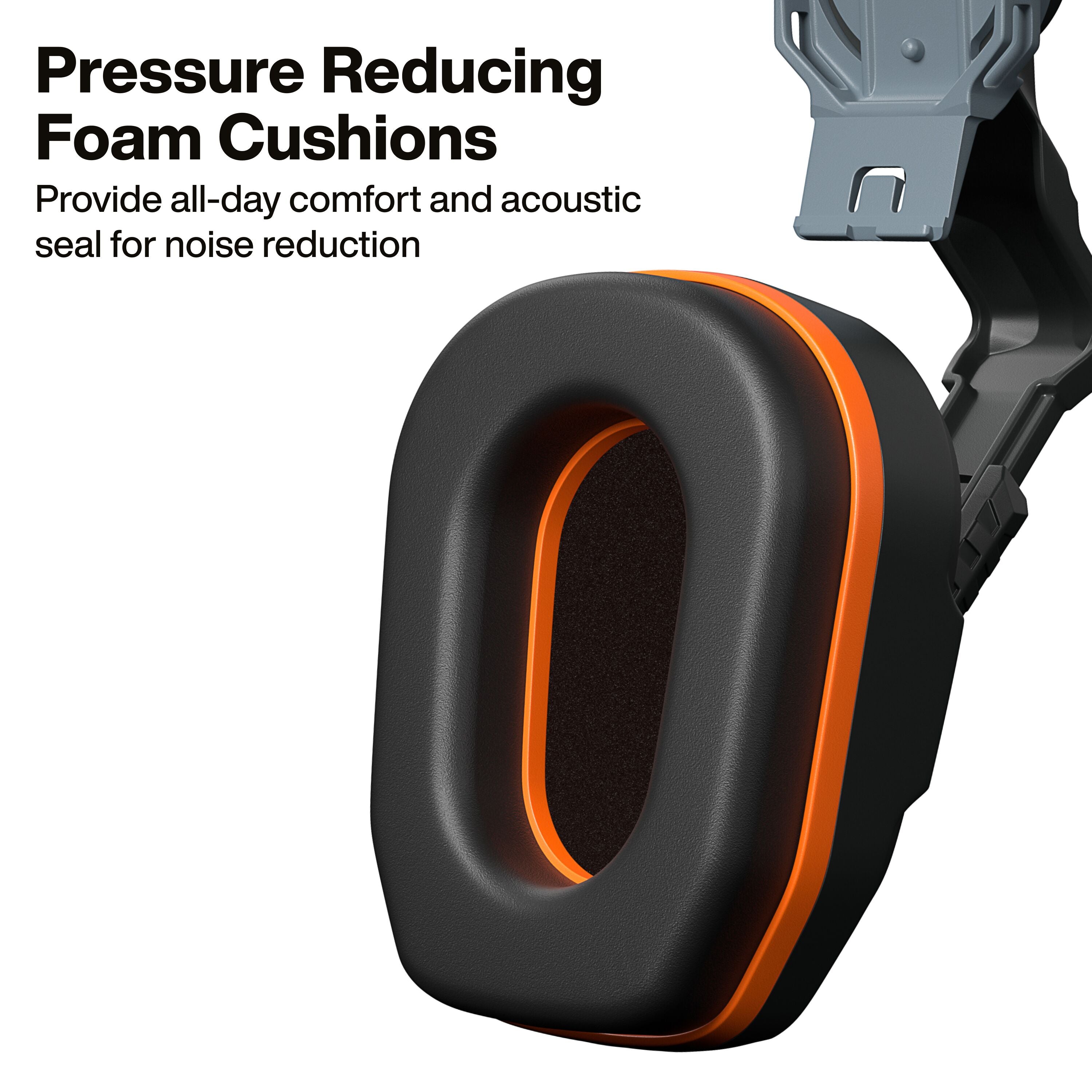 Klein KLE-22029 Slim Non-Conductive Hard Hat Earmuffs - Ace Tool Group - Klein Tools