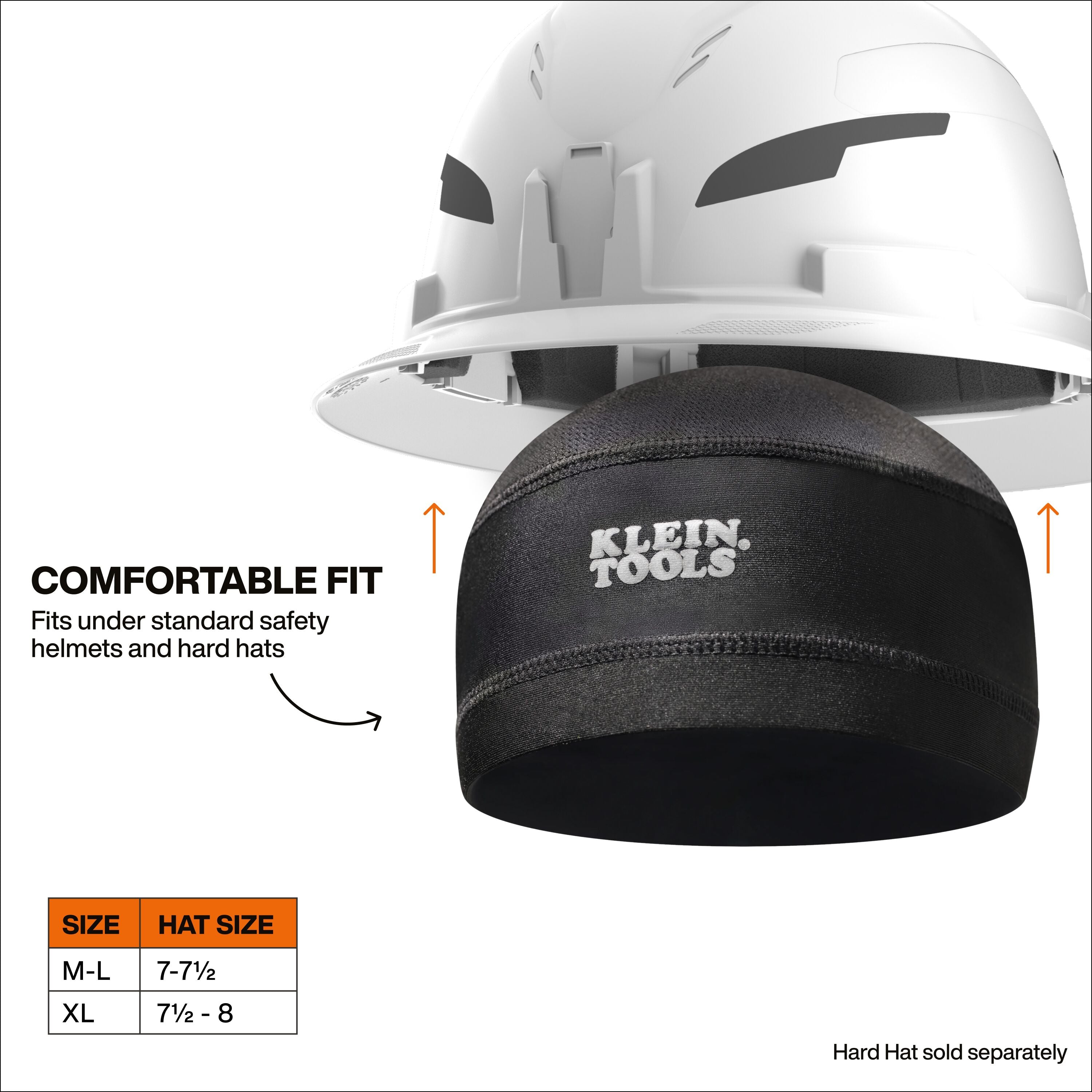 Klein 22047 Cooling Helmet Liner, X-Large