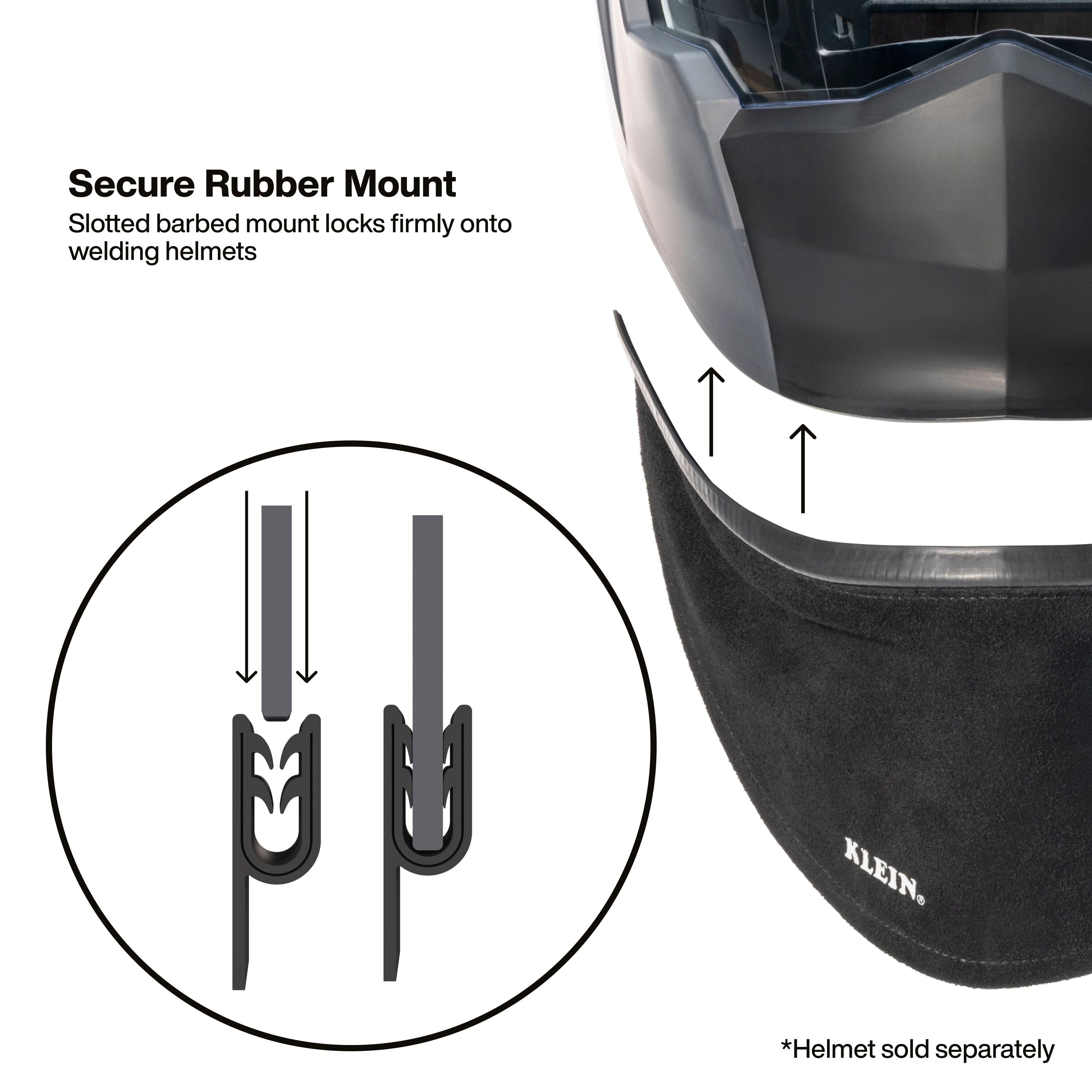 Klein 22051 Welding Helmet Neck Guard