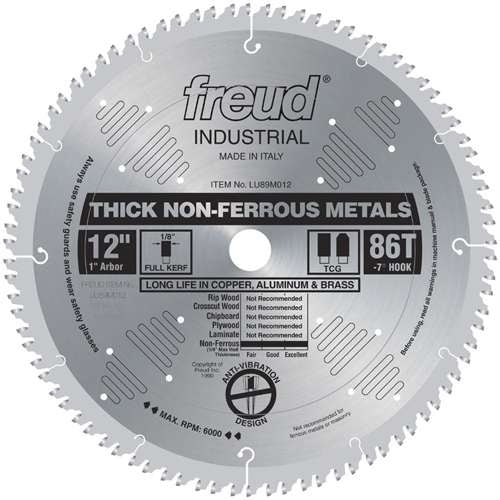 Freud Tools 16" Thick Stock Aluminum Metal Blade - Ace Tool Group - Freud