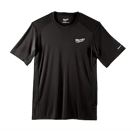 Milwaukee 414B-S WORKSKIN LIGHT SS SHIRT - BLACK S - Ace Tool Group - Milwaukee