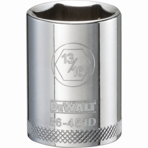 Dewalt Dwmt86451Osp 6 Point 1/2'' Drive Socket 13/16'' Sae - Ace Tool Group - DeWalt