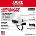 Milwaukee 48-73-1377 BOLT Orange Front Brim Safety Helmet with IMPACT ARMOR Liner (USA) - Type 2, Class E - Ace Tool Group - Milwaukee