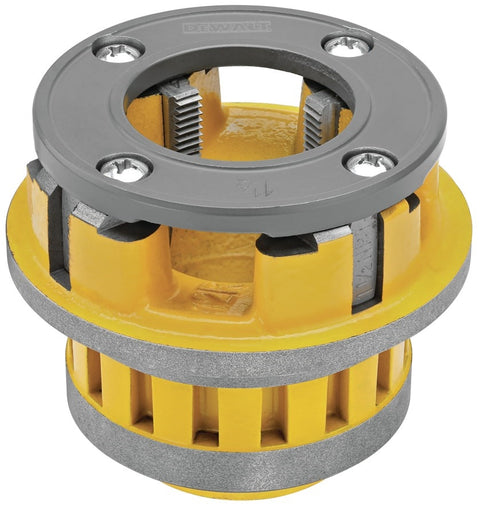 Dewalt Dce700112 1 1/2" Pipe Threading Die Head With Dies - Ace Tool Group - DeWalt