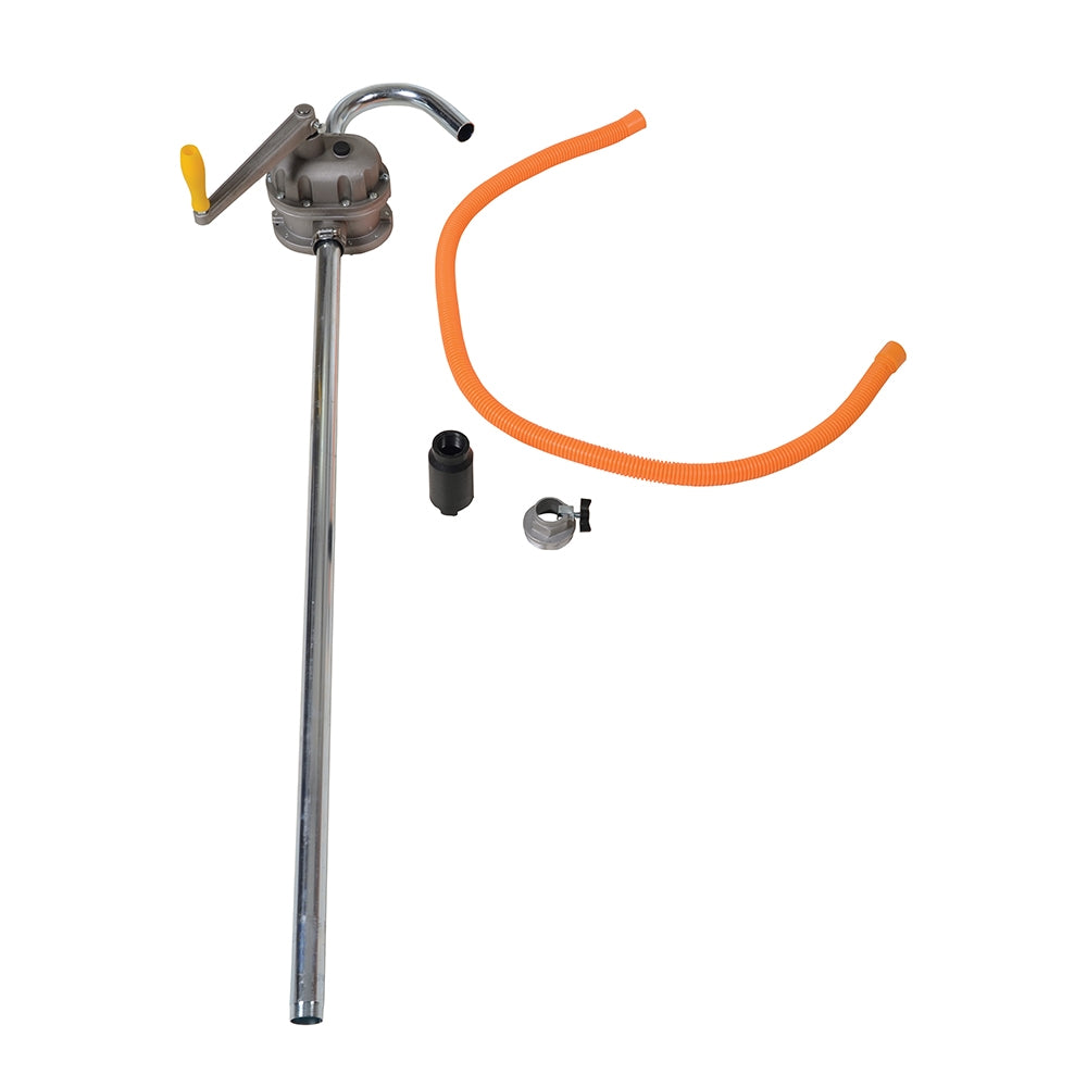 Vestil Rotary Manual Alum Drum Pump W/2 In Bung - Ace Tool Group - Vestil