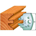 CMT 690.523 Pair of Profiled Knives for Shaper Cutters, 1-31/32-Inch Cutting Length, 5/32-Inch Thickness - Ace Tool Group - CMT