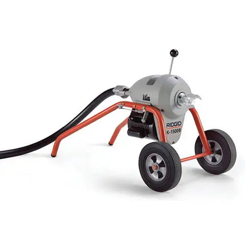 RIDGID K-1500B 23697 Sectional Drain Cleaning Machine, 2-8 in. Drain/Sewer Lines, 115V - Ace Tool Group - Ridgid