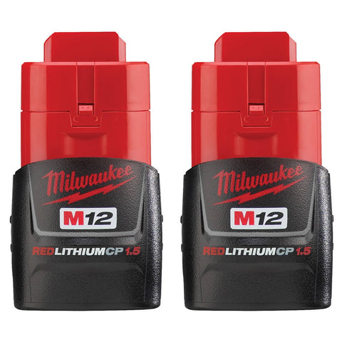 Milwaukee 48-11-2411 M12 REDLITHIUM Battery 2pk - Ace Tool Group - Milwaukee