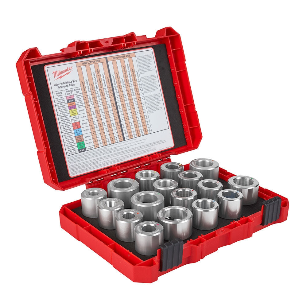 Milwaukee 49-16-BKITS 1/0 AWG -  750 MCM Cu with 17 THHN / XHHW Bushings - Ace Tool Group - Milwaukee