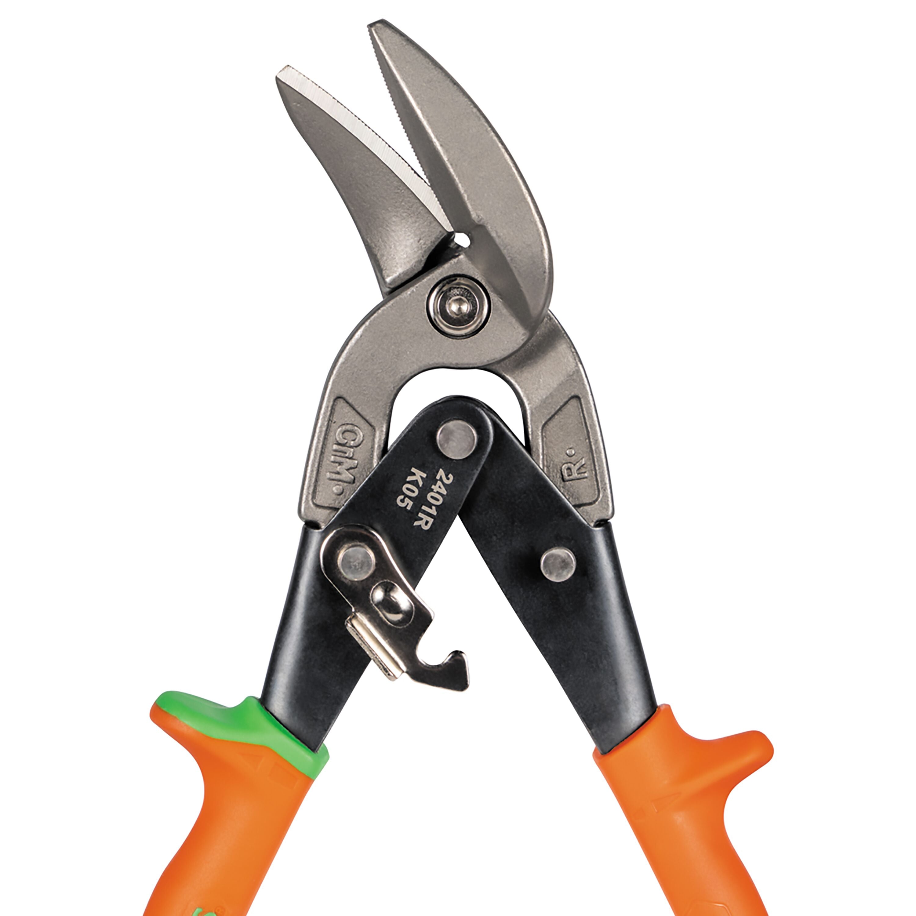 Klein 2403RL Offset Aviation Snips, 2-Pack