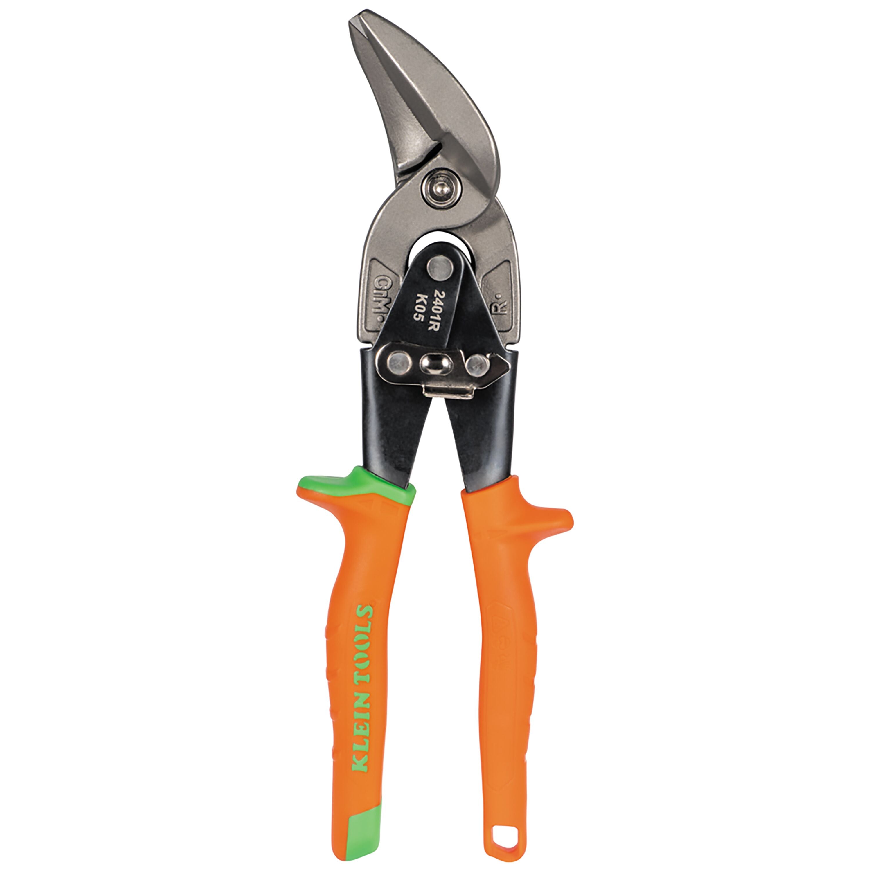 Klein 2403RL Offset Aviation Snips, 2-Pack