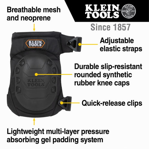 Klein 60344 Hinged Gel Knee Pads - Ace Tool Group - Klein