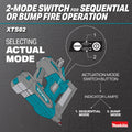 Makita XTS02Z 18V LXT® 1/4 Narrow Crown Stapler - Ace Tool Group - Makita