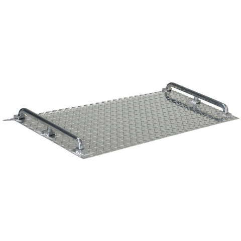Vestil Alum Tread Plate Mini Dockboard 700 Lb - Ace Tool Group - Vestil