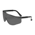 PIP 250-03-0001 Zenon Z28 Over-The-Glass Eyewear, Gray Polycarbonate Lens, Anti-Scratch, Adjustable Length Black Temples, Molded Nose Bridge, -12 Pack - Ace Tool Group - Protective Industrial Products