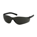 PIP 250-06-5521 Zenon Z13 Eyewear, Gray Polycarbonate Lens, Anti-Scratch And Anti-Fog, Gray Temples W/ Rubber Tips, Molded Nose Bridge, -12 Pack - Ace Tool Group - Protective Industrial Products