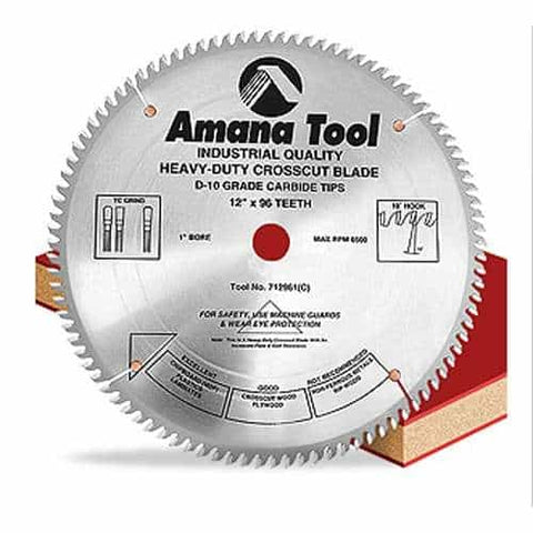Amana Tool 712601 12"/60T Cut-Off Saw Tcg Grind - Ace Tool Group - Amana Tool
