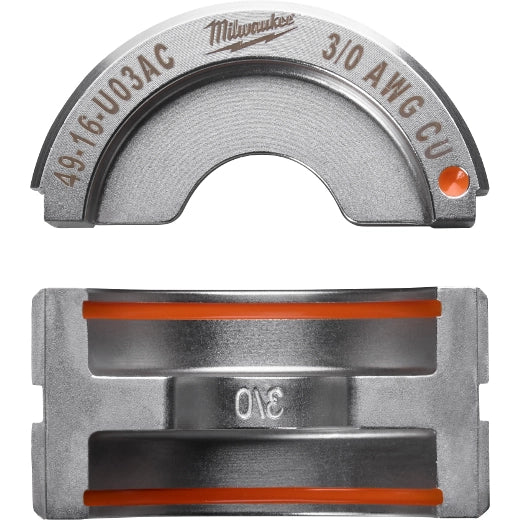 Milwaukee 49-16-U04A 4/0  ALUMINUM U STYLE DIE - Ace Tool Group - Milwaukee